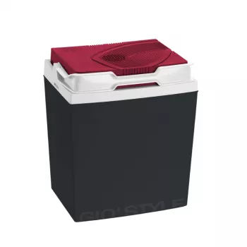 GIOSTYLE Brio 26 / 12V sötétszürke-piros/kék elektromos hűtőláda