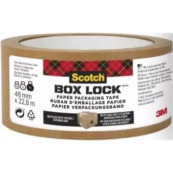 3M Scotch Box LockT papírcsomagoló szalag 48mm x 22,8m barna 7850-23-EF-8GC