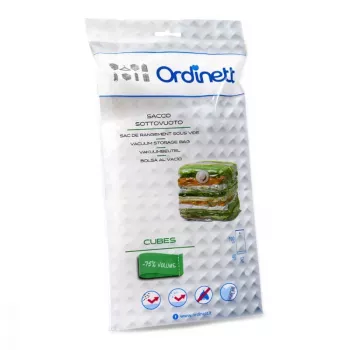 ORDINETT Ordispace Cube vákuumtároló tasak 67x100x40cm beépített dobozzal