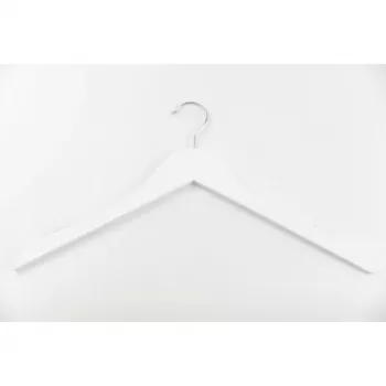ORDINETT vállfa, 3 db, fa, fehér, 44,5 cm
