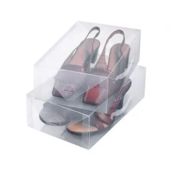 ORDINETT cipőtároló doboz, 2 db, L, 34x21x13 cm, Top Class