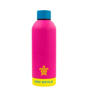 GIOSTYLE Fluo kulacs 0,5L, vegyes Pink/sárga/zöld/kék