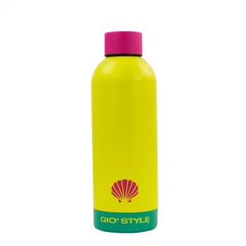 GIOSTYLE Fluo kulacs 0,5L, vegyes Pink/sárga/zöld/kék