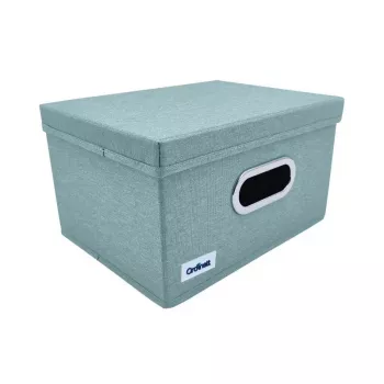 ORDINETT Box S tárolódoboz, 29,5x22,5x16,5 cm, menta, polipropilén, 11 L
