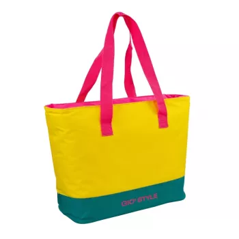 GIOSTYLE Beach Fluo hőtáska táska, vegyes, 24L, zöld/Pink/sárga/világoskék