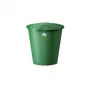 STEFANPLAST esővízhordó 210L fedéllel és csappal Ø76,5x84cm zöld