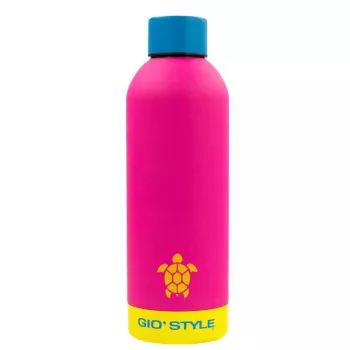 GIOSTYLE Fluo kulacs 0,75L, vegyes Pink/sárga/zöld/kék