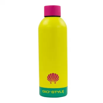 GIOSTYLE Fluo kulacs 0,75L, vegyes Pink/sárga/zöld/kék
