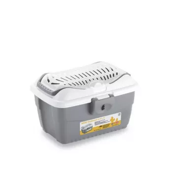 STEFANPLAST Mini Gulliver szállítódoboz 40x30x24cm fehér/szürke