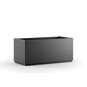 STEFANPLAST Ethica virágláda 80x36x35 cm szürke
