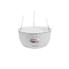 STEFANPLAST Hanging Flower Pot Natural Ø30x14.5cm White