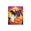 GUARDINI Halloween kekszesdoboz készlet 4 darabos, 10 x 2 cm, kerek bádog kekszesdobozok