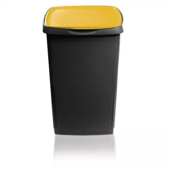 GIOSTYLE Eco Solution 45L hulladékgyűjtő sötétszürke/sárga