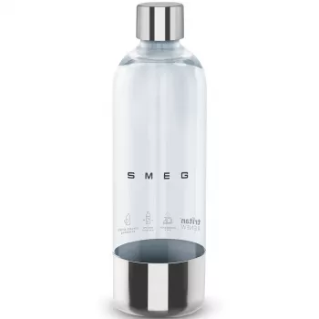 SMEG SKSB01 pótpalack SKC01 szódagéphez, 1 liter, PET műanyag, átlátszó
