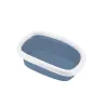 STEFANPLAST Sprint 10 nyitott macska WC 43x31x14 cm kék/fehér