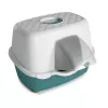 STEFANPLAST Tres Chic Outdoor macskaalom-tál 56x54,5x39cm fehér/zöld