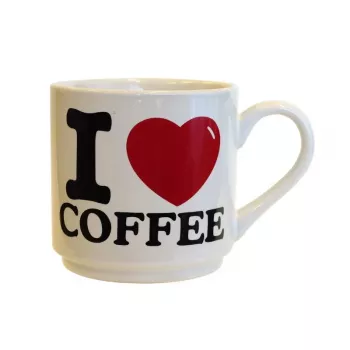 ASI COLLECTION I Love Coffee bögre 400 ml