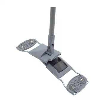 SAUBER padlókefe 40 cm teleszkópos rúddal