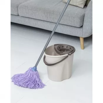 Tatay Ecohome 12 L hulladékgyűjtő nyomógombbal, szürke (151104106)