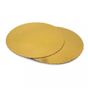 GUARDINI Easy Bake papír tortaformák arany 32 cm 2 db