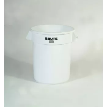 Rubbermaid BRUTE 75,7L fehér kerek tároló szellőzőcsatornákkal, fedél nélkül FG262000WHT