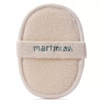 MARTINI SPA luffa- és pamut peeling szivacs natúr