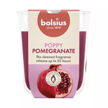 BOLSIUS True Scents illatgyertya üvegben gránátalma Ø80x73mm