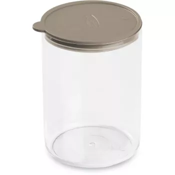 GIOSTYLE Con.Tengo kerek etetőtál M 1,2L szürke-barna