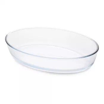 GUARDINI ovális sütőforma boroszilikát üvegből 35x24x7 cm 3L