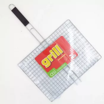 ASI COLLECTION grillrács 40x30cm krómozott acél