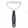 Microplane Peeler XL hámozókés sebészeti rozsdamentes acélpengével, ergonomikus Soft-Touch fogantyúval, beépített burgonyaszem-eltávolítóval, fekete