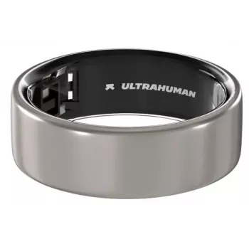 ULTRAHUMAN Ring Air okosgyűrű Raw Titanium 5-ös méret