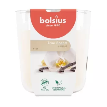 BOLSIUS True Scents vanília illatgyertya üvegben Ø97x85mm