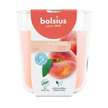 BOLSIUS True Scents barack illatgyertya üvegben Ø97x85mm