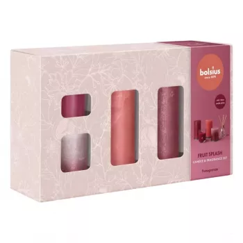 BOLSIUS ajándékcsomag Fruit Splash gránátalma – kézszappan és kézkrém 2x250 ml