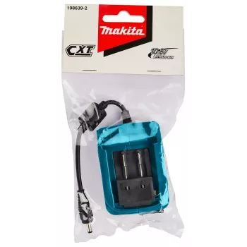 Makita CXT 12V max Li-ion akkumulátor-adapter DC üreges dugós kimenettel (5,5 x 2,1 mm), 2,2A