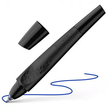 Schneider Breeze golyóstoll, fekete ház, kék tinta, 0,6 mm