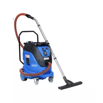 Nilfisk ATTIX 44-2L nedves és száraz porszívó, 42 L, 1200 W, Push&Clean, fekete/kék