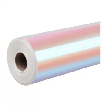 HTVRONT holografikus öntapadós fólia, 30,5 cm x 90 cm (pink-lila)