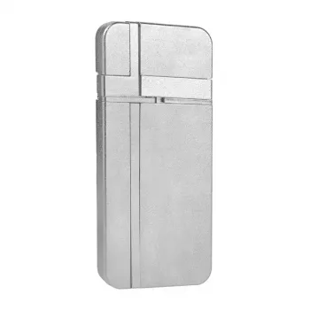 HTVRONT szilikon tokforma iPhone-hoz (ezüst) – újrafelhasználható epoxigyanta öntőforma DIY telefontok-hátlapokhoz, tapadásmentes, rugalmas, hőálló -40°C és 230°C között