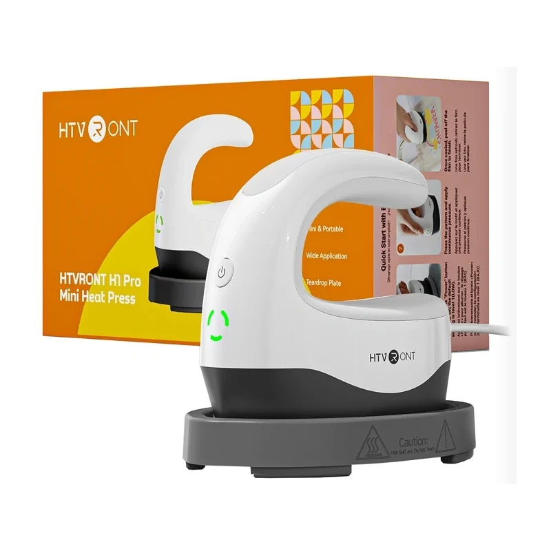 HTVRONT Mini5 hőprés (fehér)