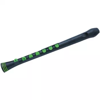 NUVO Recorder+ NURG320BGR szopránfurulya, német fogás, fekete/zöld