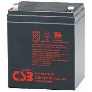 CSB Battery HR1221WF2 12V 5,3Ah AGM VRLA akkumulátor F2-csatlakozókkal