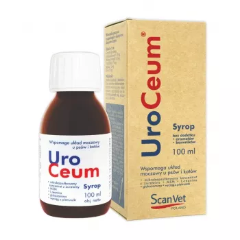 Scanvet Uroceum 100 ml orális folyadék húgyúti kiegészítő kutyáknak és macskáknak