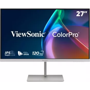 ViewSonic VP2766-2K-W 27 inch QHD IPS 120Hz USB-C dokkolós monitor, fehér