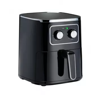 ALPINA forrólevegős fritőz 4,5L 1450W fekete digitális érintőképernyő
