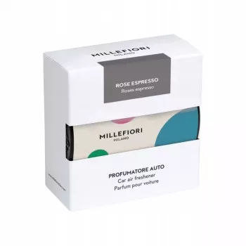 Millefiori White Rose Espresso illatklipsz autóillatosító