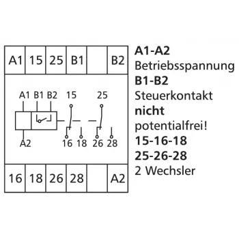 METZ CONNECT 11027613 többfunkciós időrelé, 24V AC/DC, 2W, 1 CO, 0,05s-100h, DIN-sín