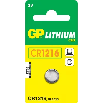 GP Batteries CR1216 lítium gombelem 3V (1 darabos csomag)