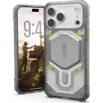 UAG Urban Armor Gear Monarch Pro MagSafe tok Limited VEIL Collection Apple iPhone 18 Pro Max/17 Pro Max - Ice Transparent 114568114381